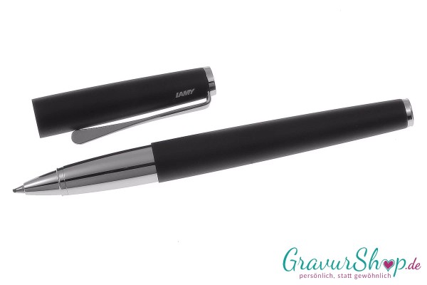 LAMY studio Tintenroller black mit Lasergravur