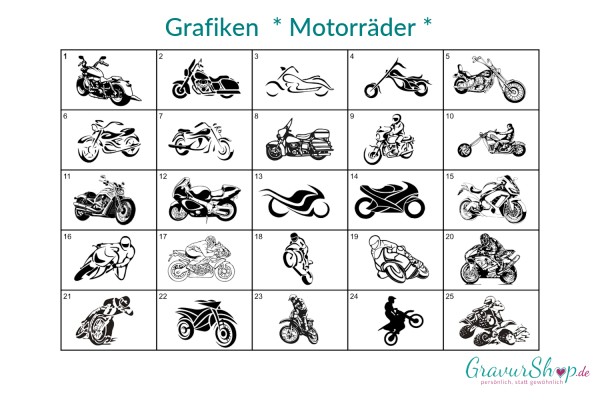 Grafik - Motorräder