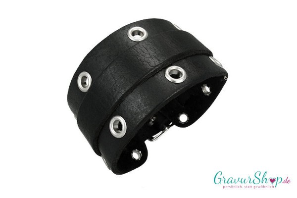 Lederarmband Nr. 13 mit Gravur