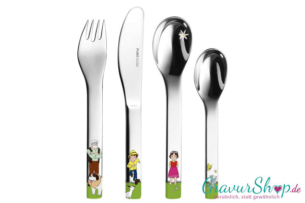 Kinder Essbesteck 10 mit Gravur Bild 1