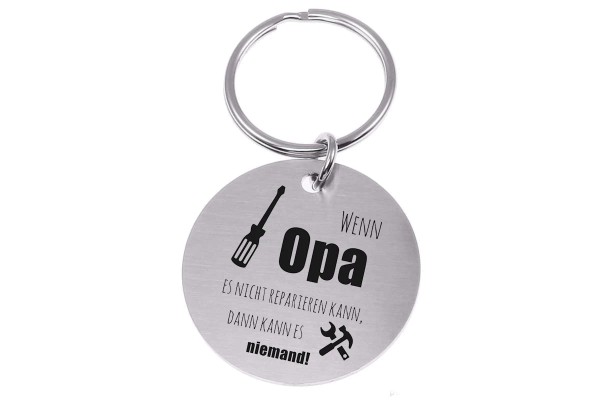 Schlüsselanhänger 61 Opa Style 5 mit Gravur