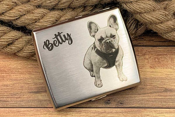 Zigarettenetui mit Foto - Nr. 07 - Muster Betty