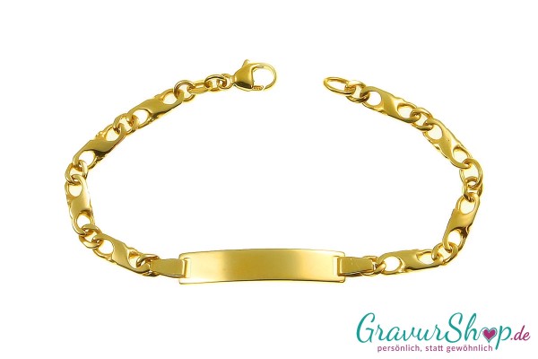 333er Gold Kinderarmband zum gravieren
