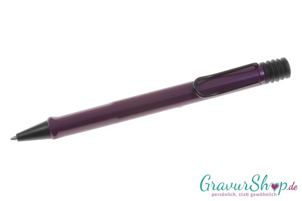 Lamy Safari Violet Blackberry Kugelschreiber Gravur Name
