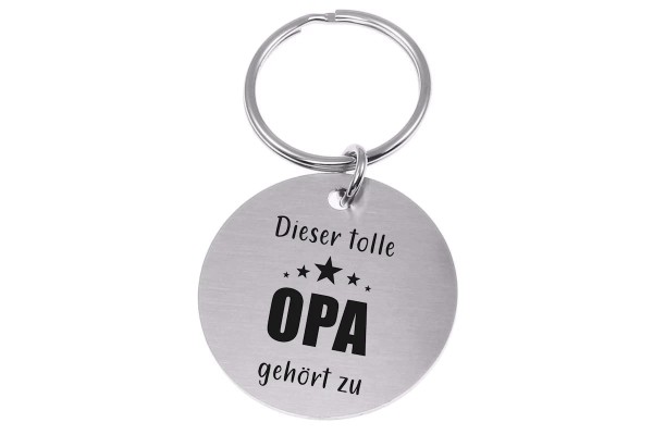 Schlüsselanhänger 61 Opa Style 3 mit Gravur