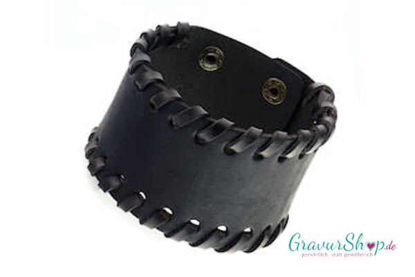 Lederarmband Nr. 05 mit Gravur