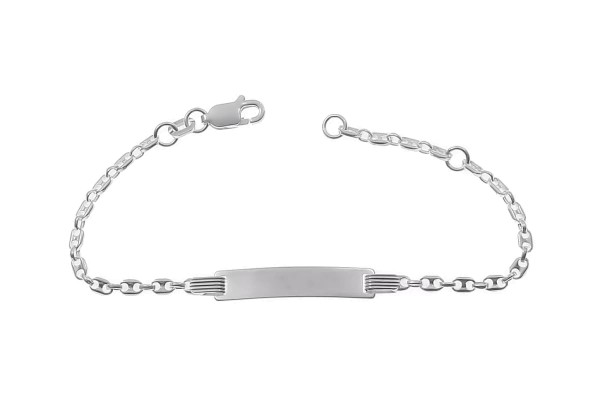 925er Kinder-Silberarmband 14-16cm inkl. persönlicher Gravur