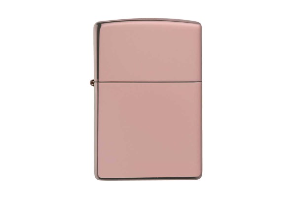 Zippo High Polish Rose Gold mit Gravur - Bild 1