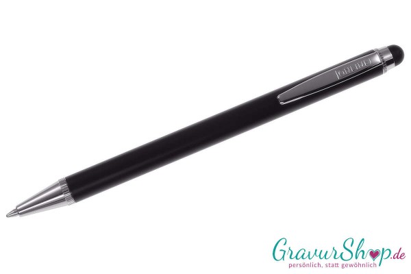 Online Kugelschreiber Stylus XL Black mit Gravur