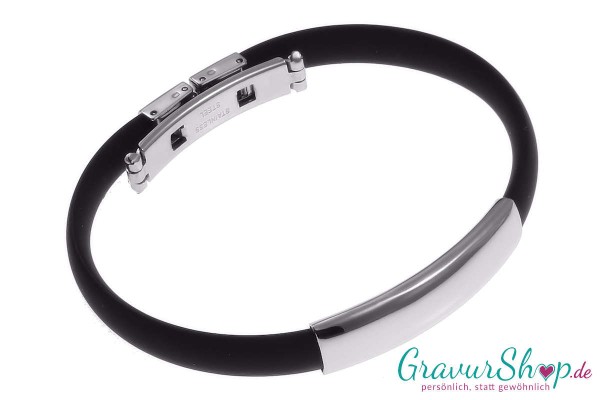 Kautschuk Armband 03 mit Gravur