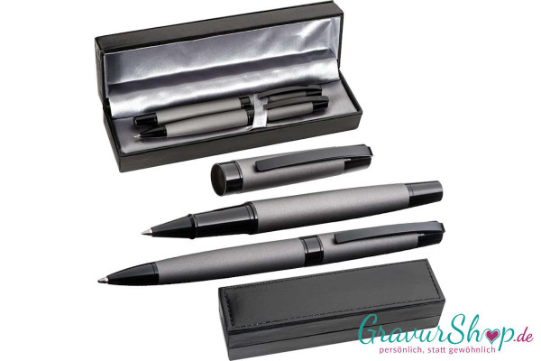 Schreibset 21 mit Gravur mit Etui
