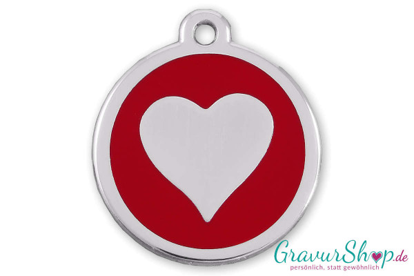 Hundemarke 17 L mit Gravur