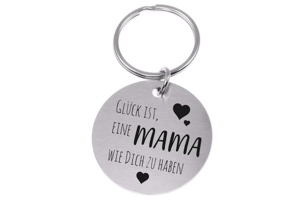 Schlüsselanhänger 61 Mama mit Gravur Style 5