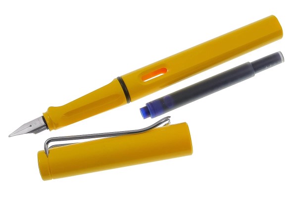 Lamy safari Füller yellow mit persönlicher Gravur