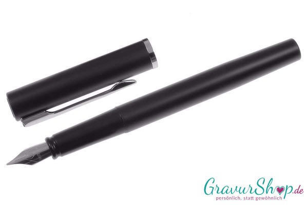 Waterman Füller 03 schwarz mit Gravur