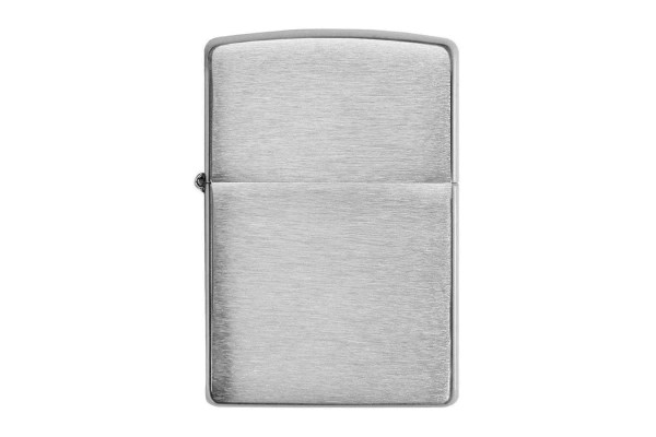 Zippo Chrome Brushed mit Gravur - Bild 1