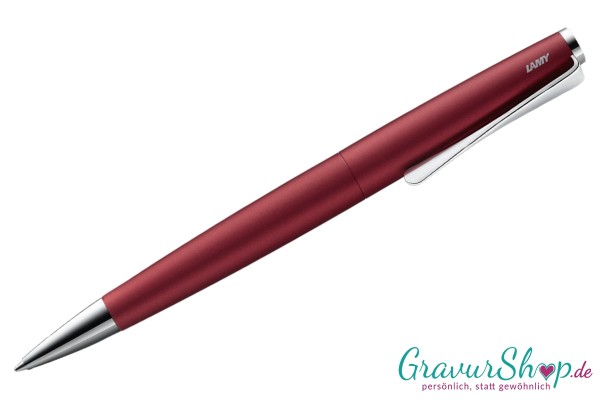 LAMY studio Kugelschreiber Royalred mit Lasergravur