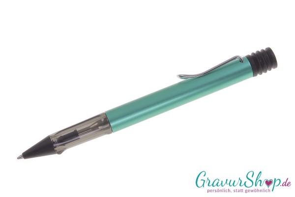 LAMY Al-star Kugelschreiber bluegreen mit Gravur