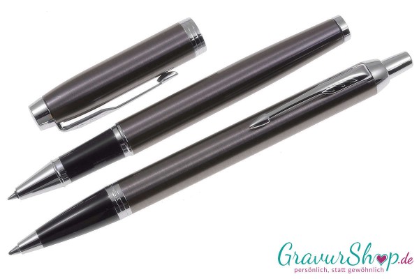 Parker IM Tintenroller Kugelschreiber espresso mit Gravur