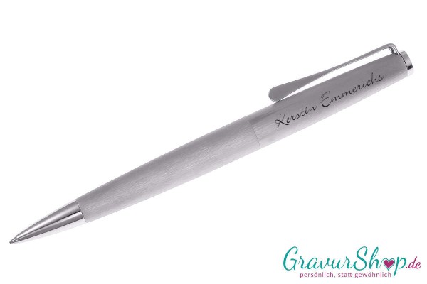 LAMY studio brushed Kugelschreiber mit Gravur