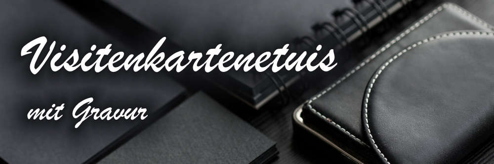 Visitenkartenetuis mit Gravur