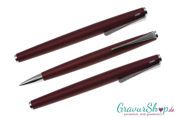 LAMY Studio Schreibset orion matt K + F + T mit Lasergravur