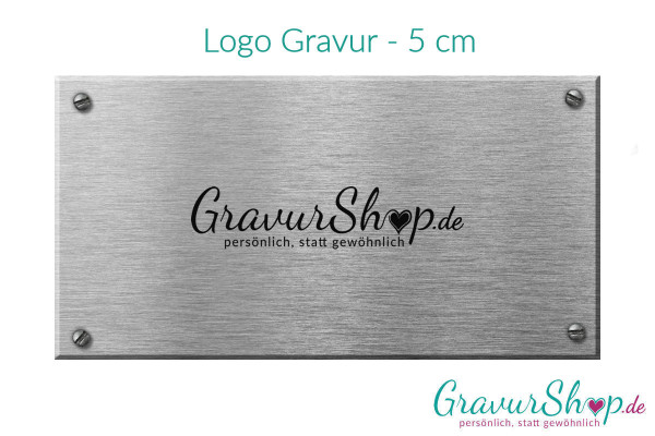 Logo Gravur - 5 cm