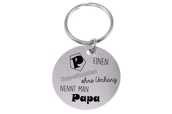 Schlüsselanhänger 61 Papa Style 5 mit Gravur