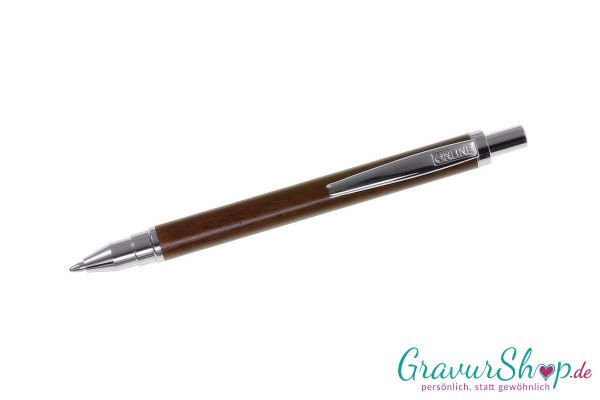 Online Mini Wood Pen Walnut mit Gravur