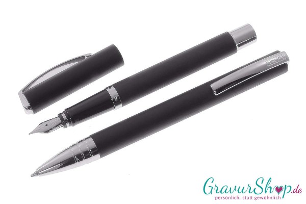 Online Vision Classic Schreibset black mit Gravur