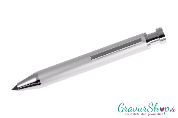 Druckbleistift silber mit Gravur