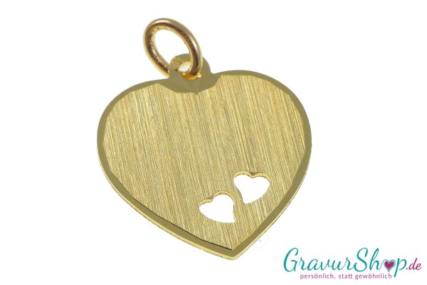Goldanhänger 04 mit Gravur