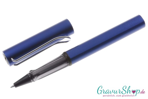 LAMY AL star Tintenroller oceanblue mit Gravur