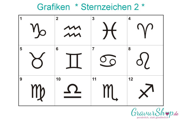 Grafik - Sternzeichen 2