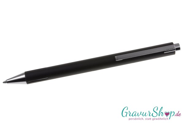 LAMY econ Kugelschreiber schwarz mit Gravur