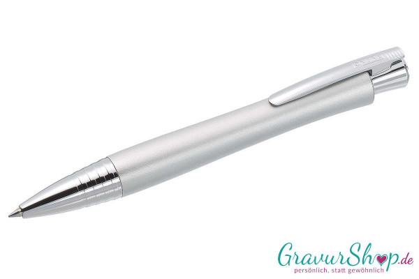 Online Cruiser Tintenroller silver mit Gravur