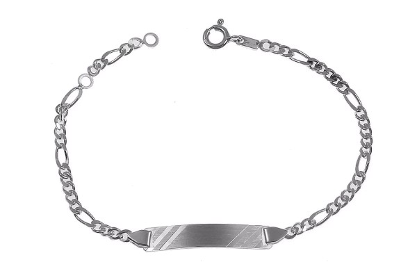 925er Silberarmband 16-18cm inkl. Gravur