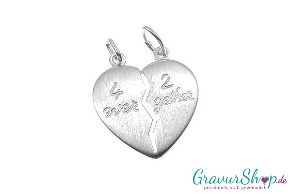 925er Silber-Partneranhänger 09 zum personalisieren