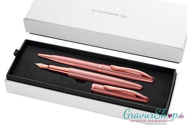 Pelikan SET Jazz Noble Elegance rose mit Gravur