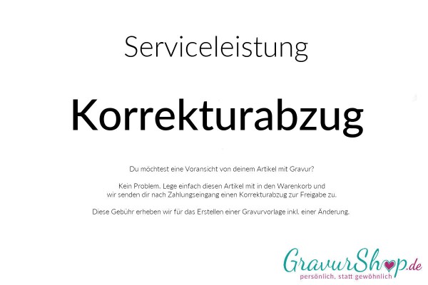 Korrekturabzug