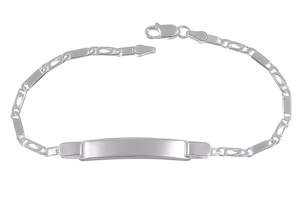 Damen Silberarmband 18 cm inkl. Gravur