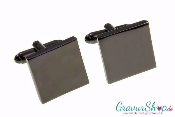 Manschettenknöpfe 21 mit Gravur