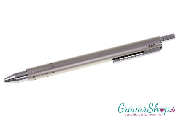 LAMY Swift Tintenroller Palladium mit Lasergravur