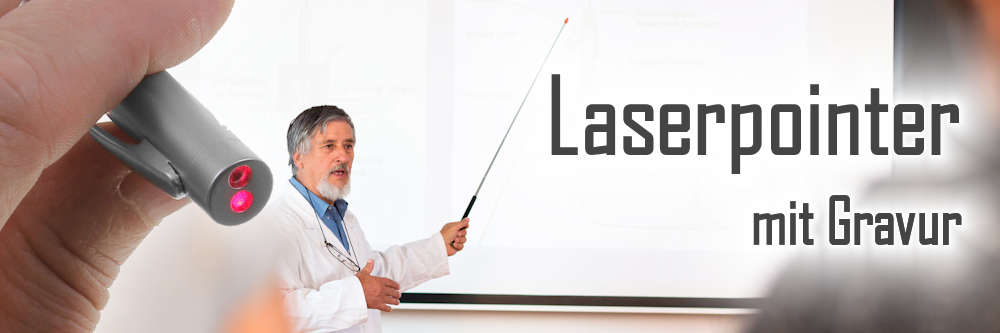 Laserpointer mit Gravur