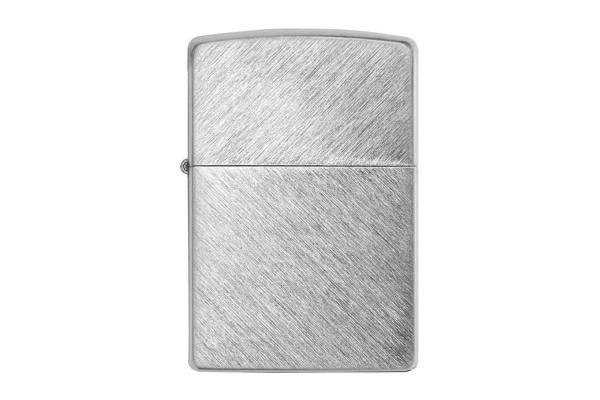 Zippo Herringbone Sweep Chrome mit Gravur Bild 1