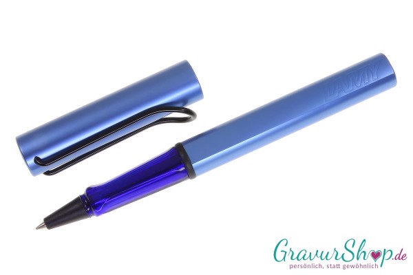 Lamy Al star Tintenroller aquatic mit Gravur