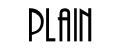 Schriftart-Plain