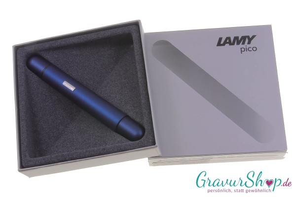 LAMY pico Kugelschreiber blau in Geschenkbox