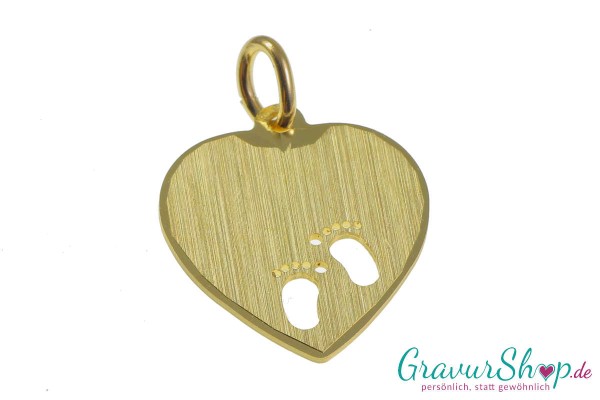 Goldanhänger 07 mit Gravur