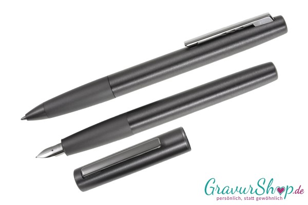 LAMY aion Schreibset graphite mit Gravur